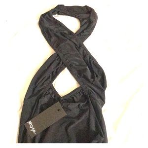 Nasty gal cut out to the chase black bodysuit